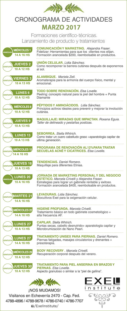 CRONO MARZO 2017