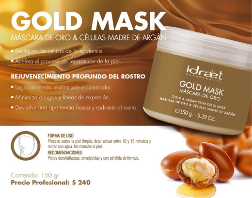 GOLD MASK de IDRAET