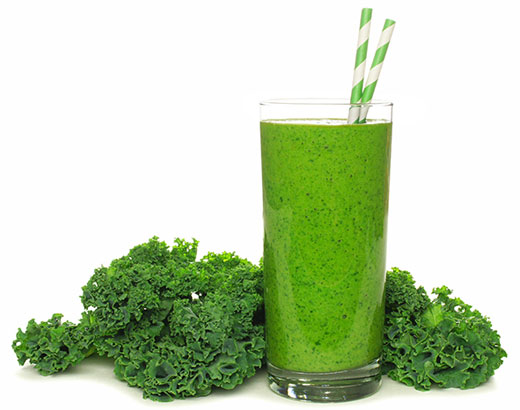 Batido de kale